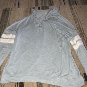 a long sleeve shirt.